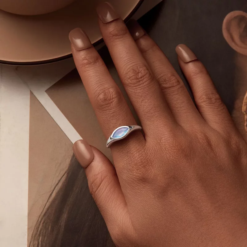 (afbeelding voor) PANDORA Stijl Duivels Oog Zegel Open Ring - BSR523-E - Bekijken 6