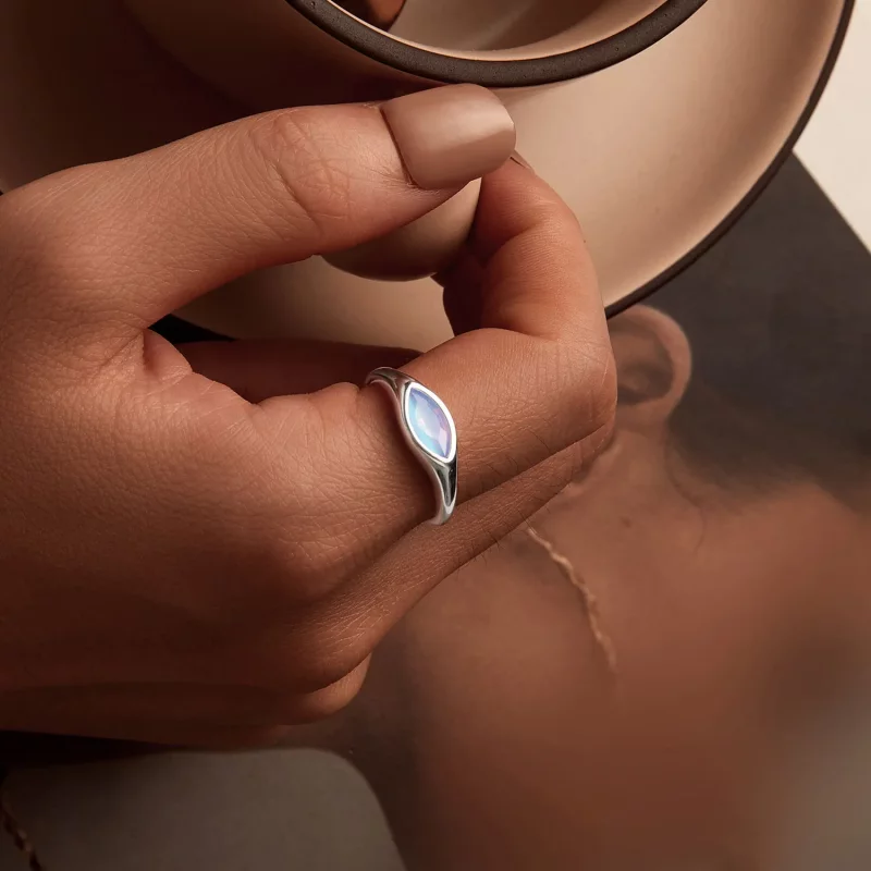 (afbeelding voor) PANDORA Stijl Duivels Oog Zegel Open Ring - BSR523-E - Bekijken 7