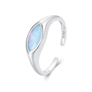 PANDORA Stijl Duivels Oog Zegel Open Ring - BSR523-E (afbeelding voor) PANDORA Stijl Duivels Oog Zegel Open Ring - BSR523-E