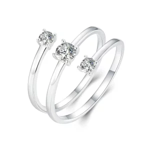 (afbeelding voor) PANDORA Stijl Sparkling Wrap Open Ring - BSR532-E