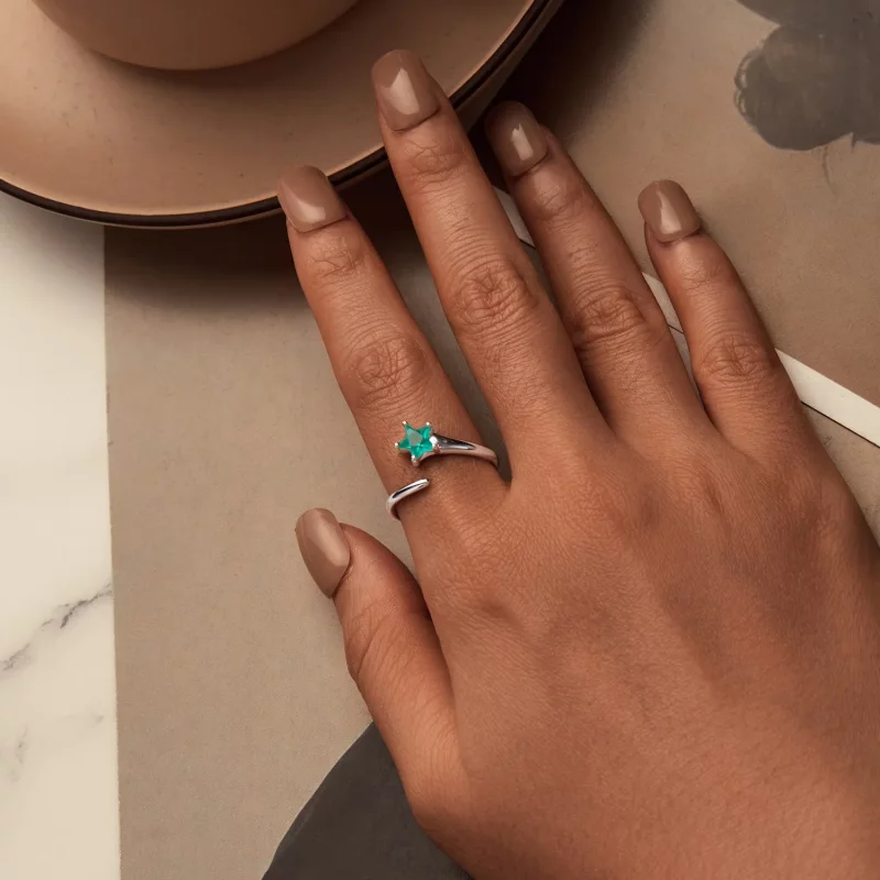 (afbeelding voor) PANDORA Stijl Meteor Open Ring - BSR535-E - Bekijken 5