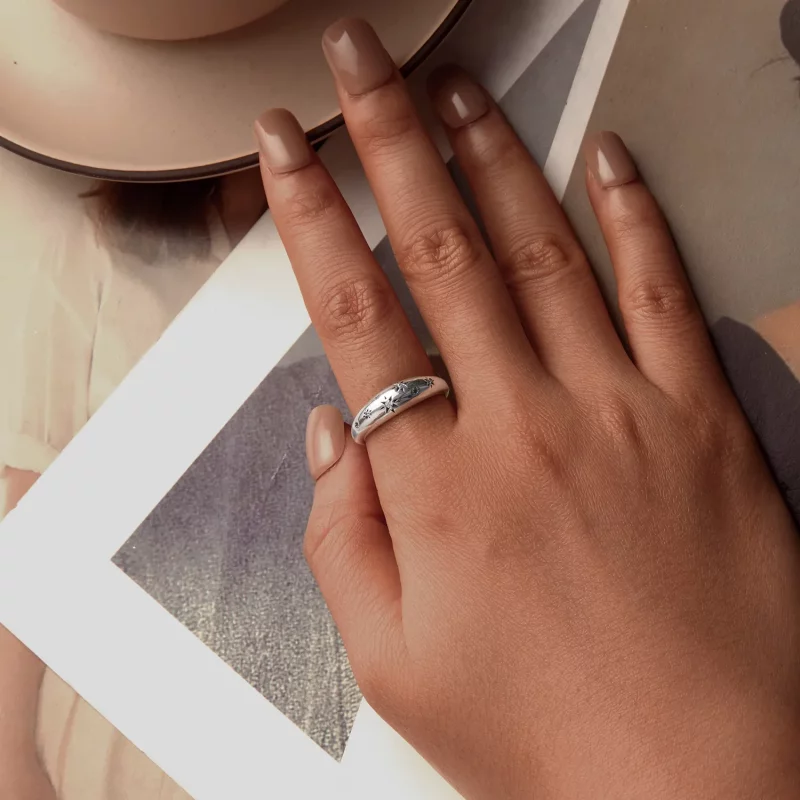 (afbeelding voor) PANDORA Stijl Ster Open Ring - BSR547-E - Bekijken 4