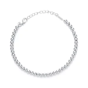(afbeelding voor) PANDORA Stijl Zilveren Kralen DIY Basis Ketting Armband - SCB267