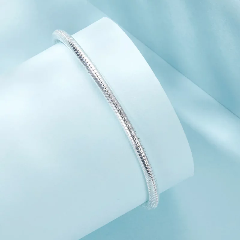 (afbeelding voor) PANDORA Stijl Forever Love Slangenbot Basis Armband - SCB272 - Bekijken 2