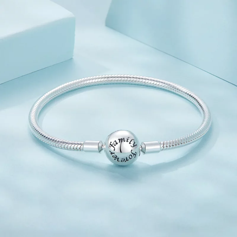 (afbeelding voor) PANDORA Stijl Forever Love Slangenbot Basis Armband - SCB272 - Bekijken 3