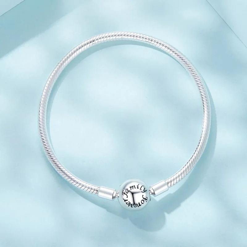 (afbeelding voor) PANDORA Stijl Forever Love Slangenbot Basis Armband - SCB272 - Bekijken 4