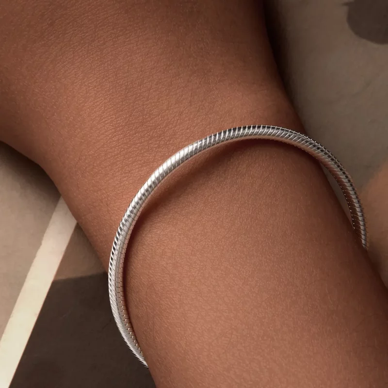 (afbeelding voor) PANDORA Stijl Forever Love Slangenbot Basis Armband - SCB272 - Bekijken 6