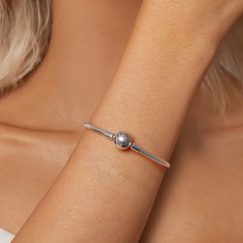 (afbeelding voor) PANDORA Stijl Forever Love Slangenbot Basis Armband - SCB272 - Bekijken 7