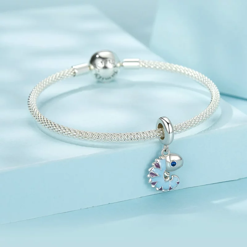 (afbeelding voor) PANDORA-stijl Kameleon Hangende Dangler - SCC2729 - Bekijken 3