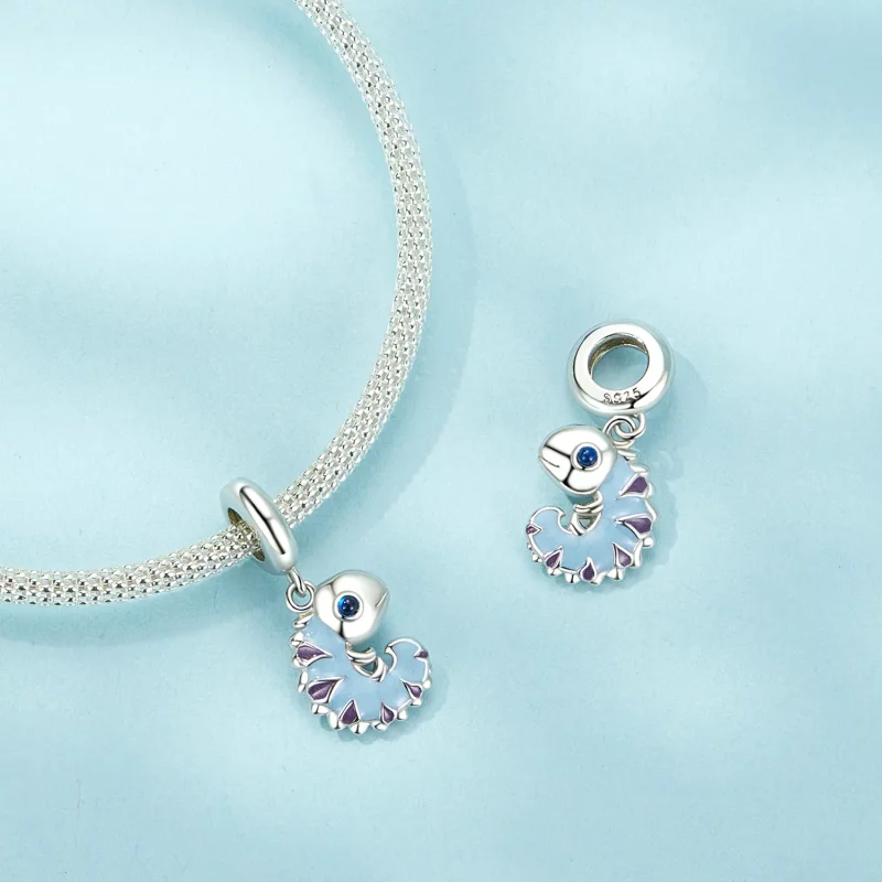 (afbeelding voor) PANDORA-stijl Kameleon Hangende Dangler - SCC2729 - Bekijken 4