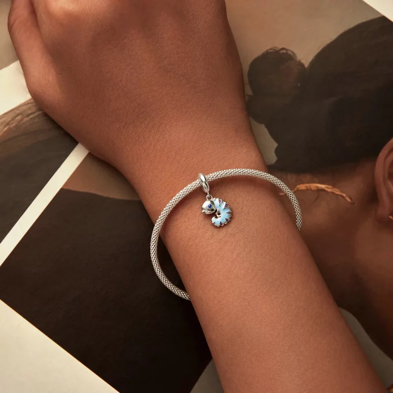 (afbeelding voor) PANDORA-stijl Kameleon Hangende Dangler - SCC2729 - Bekijken 5