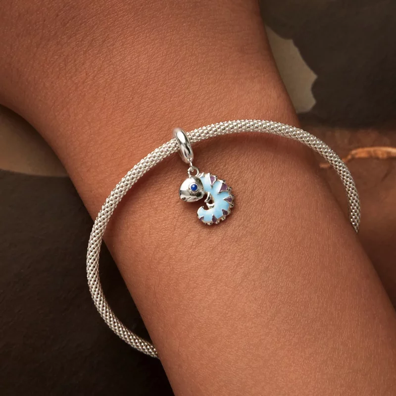 (afbeelding voor) PANDORA-stijl Kameleon Hangende Dangler - SCC2729 - Bekijken 6