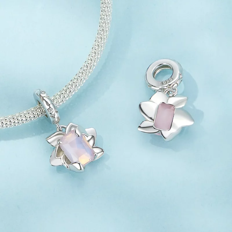 (afbeelding voor) PANDORA Stijl Lotus Hanger - SCC2730 - Bekijken 4