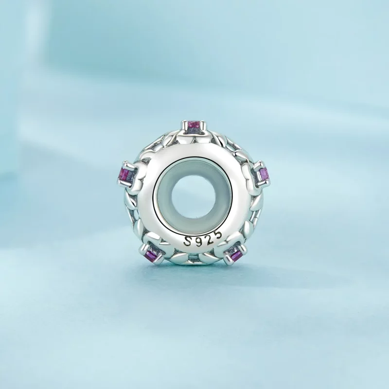 (afbeelding voor) PANDORA Stijl Retro Iris Siliconen Afstandskralen - SCC2756 - Bekijken 3