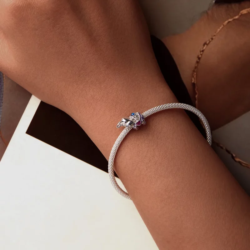 (afbeelding voor) PANDORA Stijl Olifant Hol Patroon Gegraveerde Sterling Zilveren Kralen - SCC2758 - Bekijken 6