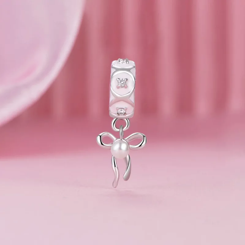 (afbeelding voor) PANDORA Stijl Ballet Strik Positionerende Sluiting Charm - SCC2763 - Bekijken 2