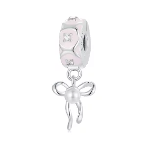 PANDORA Stijl Ballet Strik Positionerende Sluiting Charm - SCC2763 (afbeelding voor) PANDORA Stijl Ballet Strik Positionerende Sluiting Charm - SCC2763
