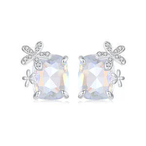 PANDORA Stijl Fantasy Flower Hoofdsteen Oorbellen - SCE1724 (afbeelding voor) PANDORA Stijl Fantasy Flower Hoofdsteen Oorbellen - SCE1724