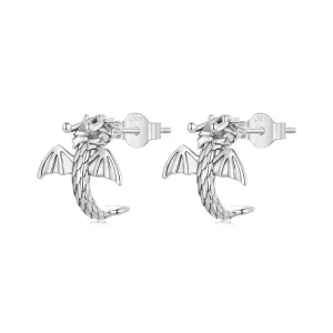 PANDORA-stijl Feilong Oorbellen - SCE1734 (afbeelding voor) PANDORA-stijl Feilong Oorbellen - SCE1734