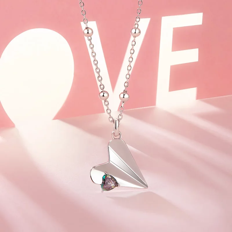 (afbeelding voor) PANDORA Stijl Vliegtuig Zwarte Kleur Ketting - SCN516 - Bekijken 2