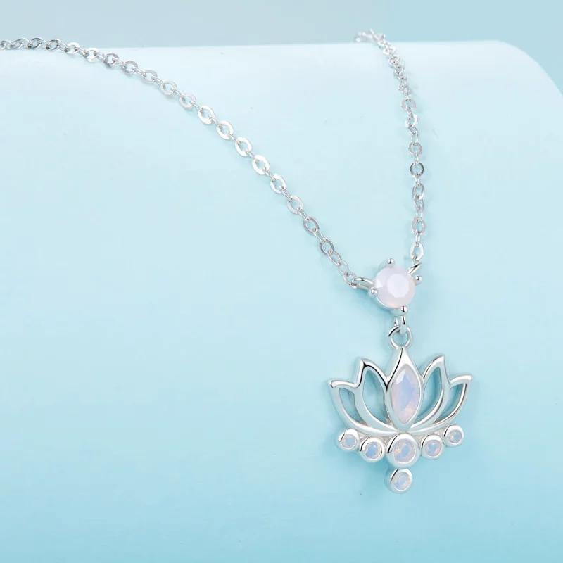 (afbeelding voor) PANDORA Stijl Lotus Ketting - SCN520 - Bekijken 2