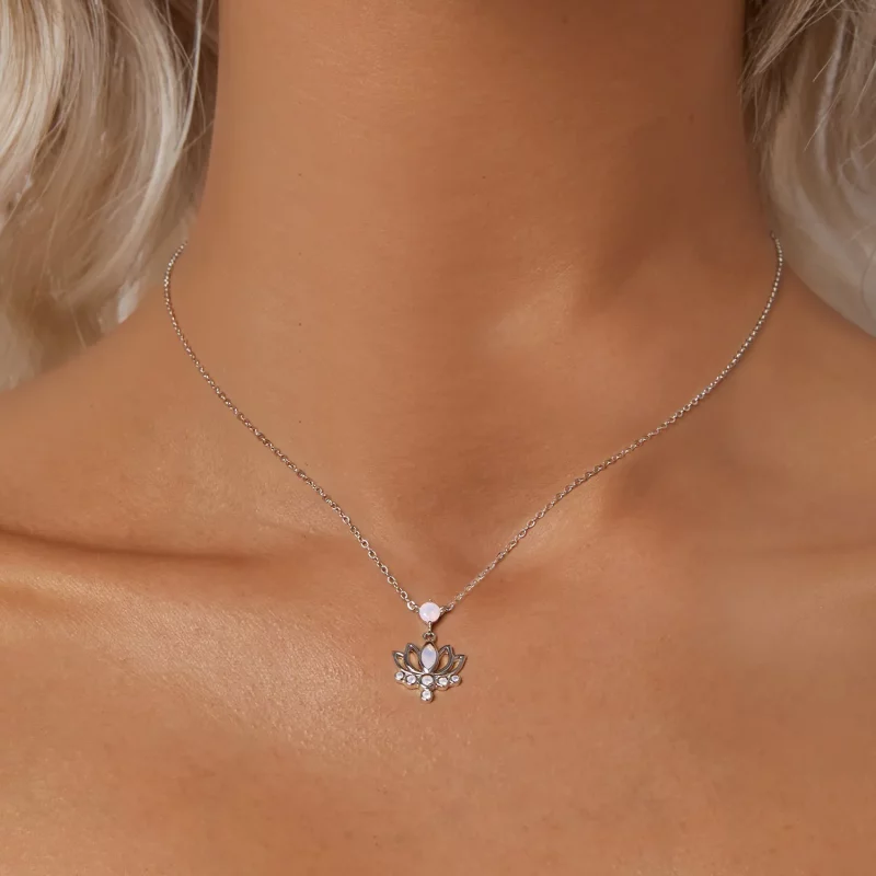 (afbeelding voor) PANDORA Stijl Lotus Ketting - SCN520 - Bekijken 5