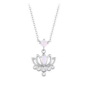 (afbeelding voor) PANDORA Stijl Lotus Ketting - SCN520