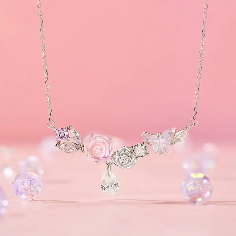(afbeelding voor) PANDORA Stijl Fantasy Vlinder Bloem Hanger - SCN521 - Bekijken 2