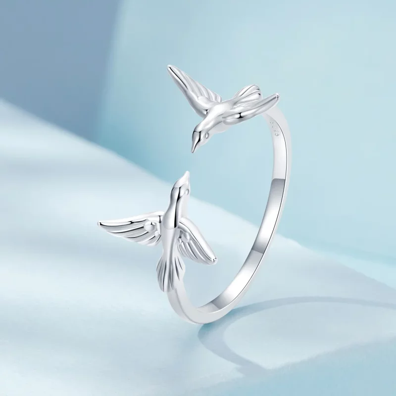 (afbeelding voor) PANDORA Stijl Asuka Open Ring - SCR1006-E - Bekijken 2