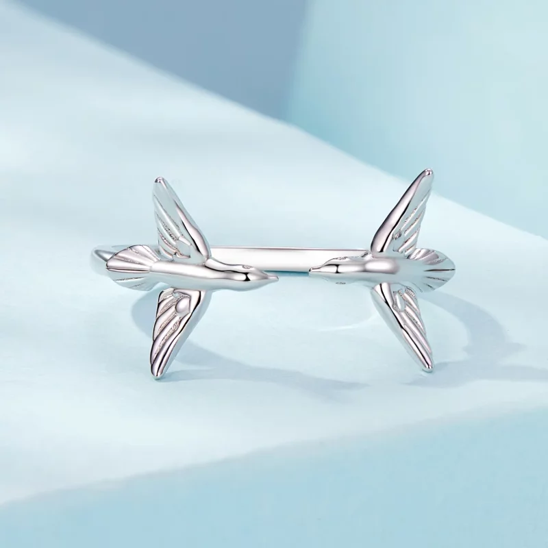(afbeelding voor) PANDORA Stijl Asuka Open Ring - SCR1006-E - Bekijken 3
