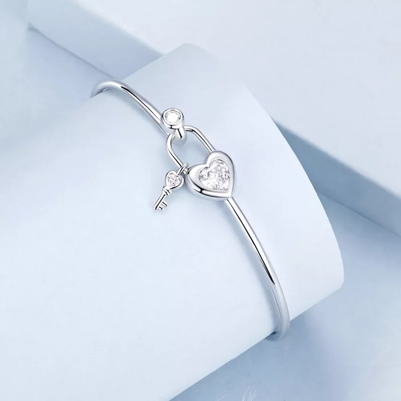 (afbeelding voor) PANDORA Stijl Hartvormige Verstrengelde Armband - BSB170 - Bekijken 2