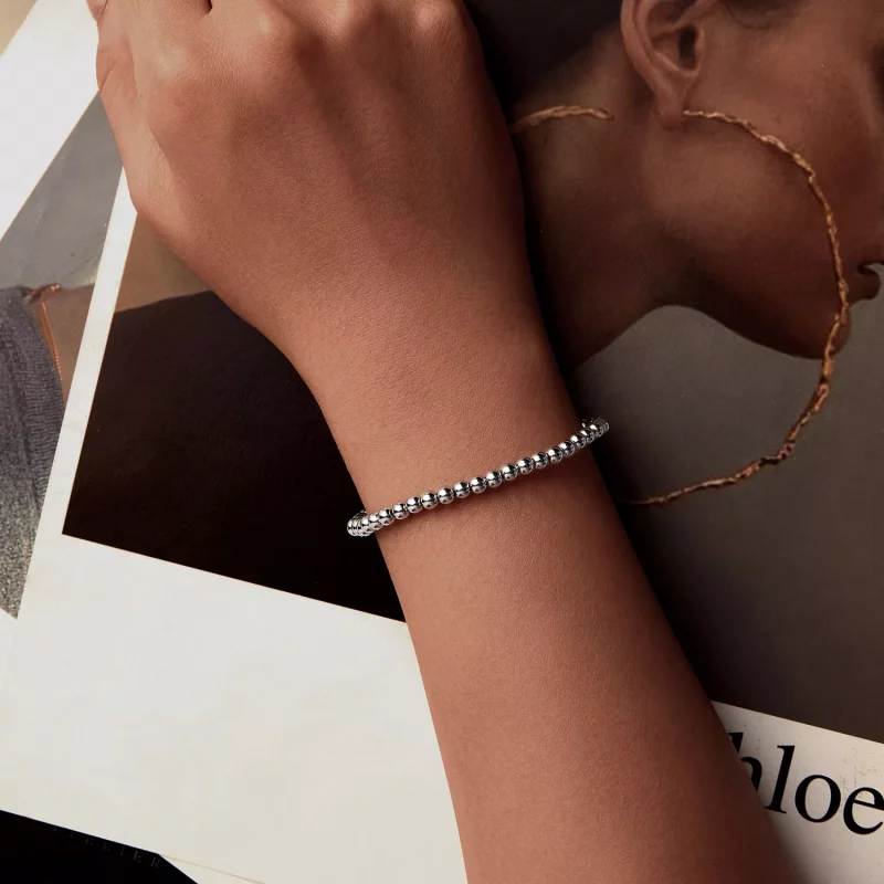 (afbeelding voor) PANDORA Stijl Zilveren Kralen Armband - BSB175 - Bekijken 4
