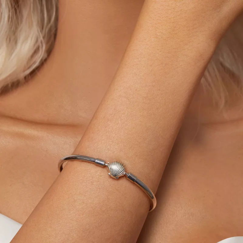 (afbeelding voor) PANDORA Stijl Shell Basic Armband - BSB177 - Bekijken 5