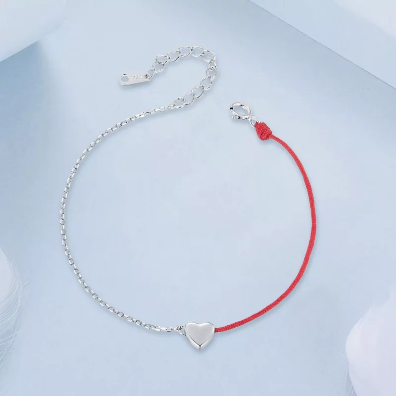 (afbeelding voor) PANDORA Stijl Love rode koord armband - BSB180 - Bekijken 3