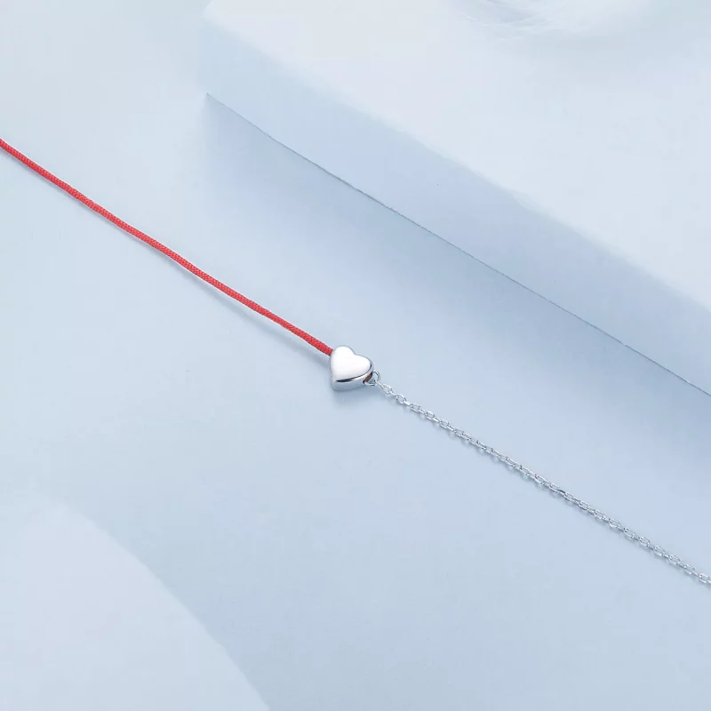 (afbeelding voor) PANDORA Stijl Love rode koord armband - BSB180 - Bekijken 4