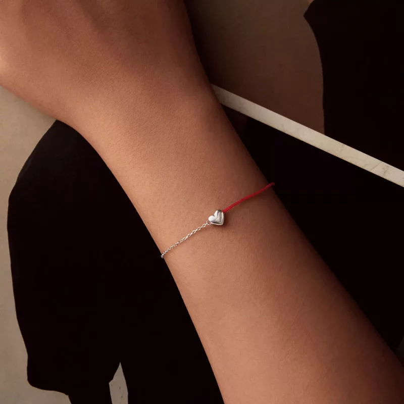 (afbeelding voor) PANDORA Stijl Love rode koord armband - BSB180 - Bekijken 5