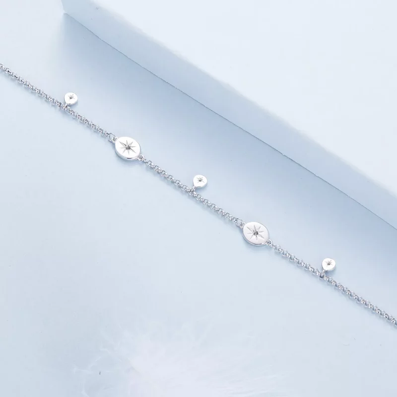 (afbeelding voor) PANDORA Stijl Ster Franje Armband - BSB182 - Bekijken 4