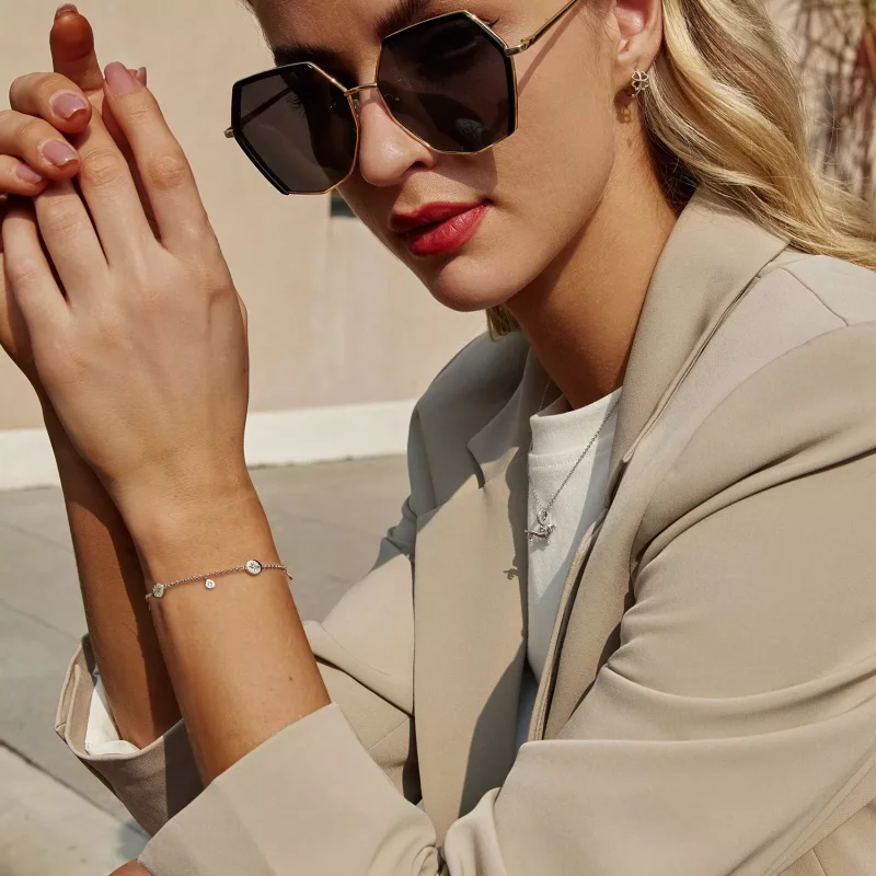 (afbeelding voor) PANDORA Stijl Ster Franje Armband - BSB182 - Bekijken 7