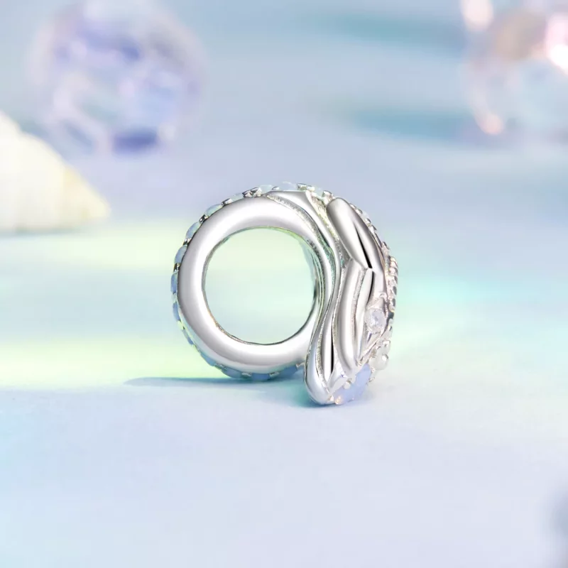 (afbeelding voor) PANDORA-stijl Blauwe Vinvis charm - BSC1015 - Bekijken 3
