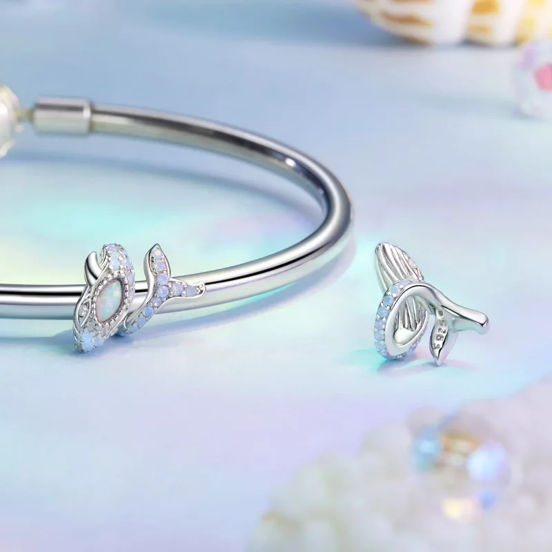 (afbeelding voor) PANDORA-stijl Blauwe Vinvis charm - BSC1015 - Bekijken 4