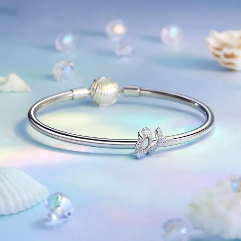 (afbeelding voor) PANDORA-stijl Blauwe Vinvis charm - BSC1015 - Bekijken 5