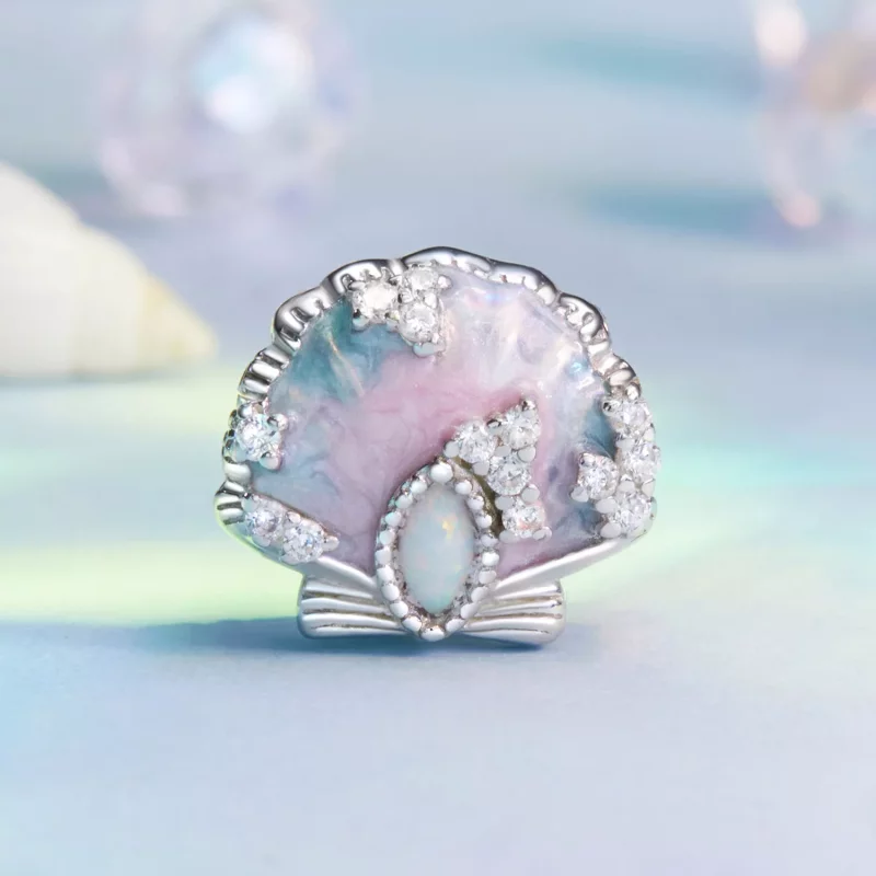 (afbeelding voor) PANDORA Stijl Fantasy kleurrijke schelp charm - BSC1017 - Bekijken 2