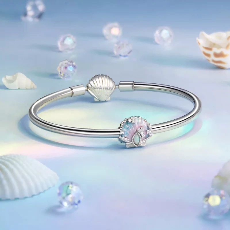 (afbeelding voor) PANDORA Stijl Fantasy kleurrijke schelp charm - BSC1017 - Bekijken 5