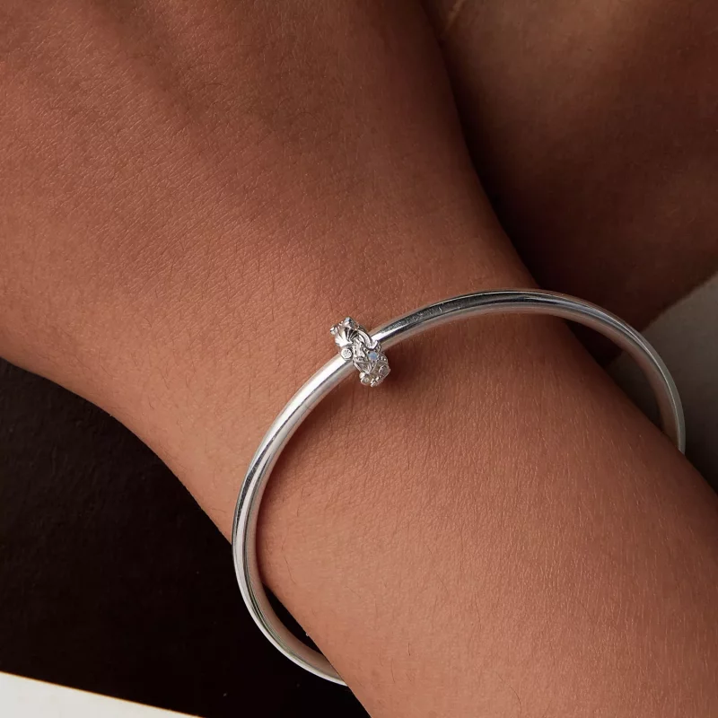 (afbeelding voor) PANDORA Stijl Blauwe Oceaan Siliconen Afstandhouder charm - BSC1019 - Bekijken 7