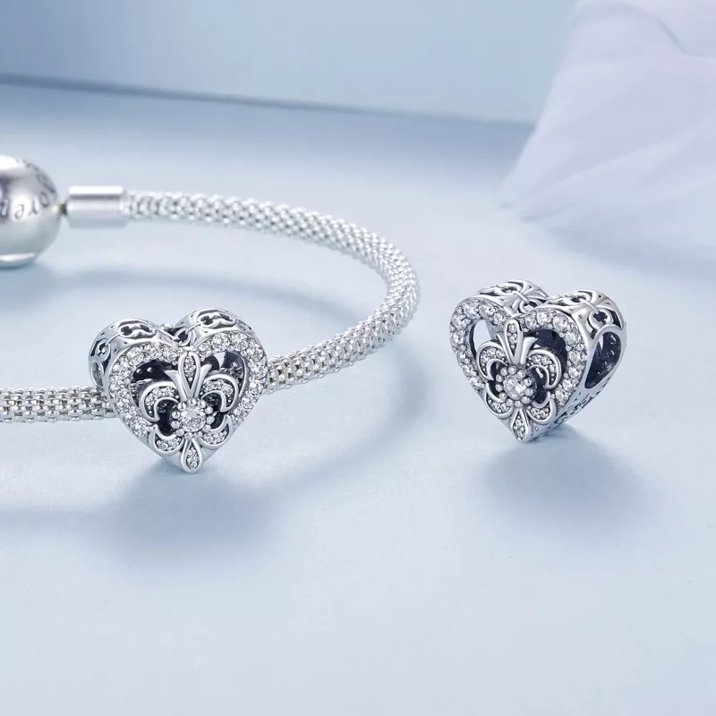 (afbeelding voor) PANDORA Style Vintage Iris charm - BSC1022 - Bekijken 4