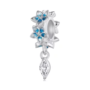PANDORA Stijl Kleine ridderspoor hanger - BSC1028 (afbeelding voor) PANDORA Stijl Kleine ridderspoor hanger - BSC1028