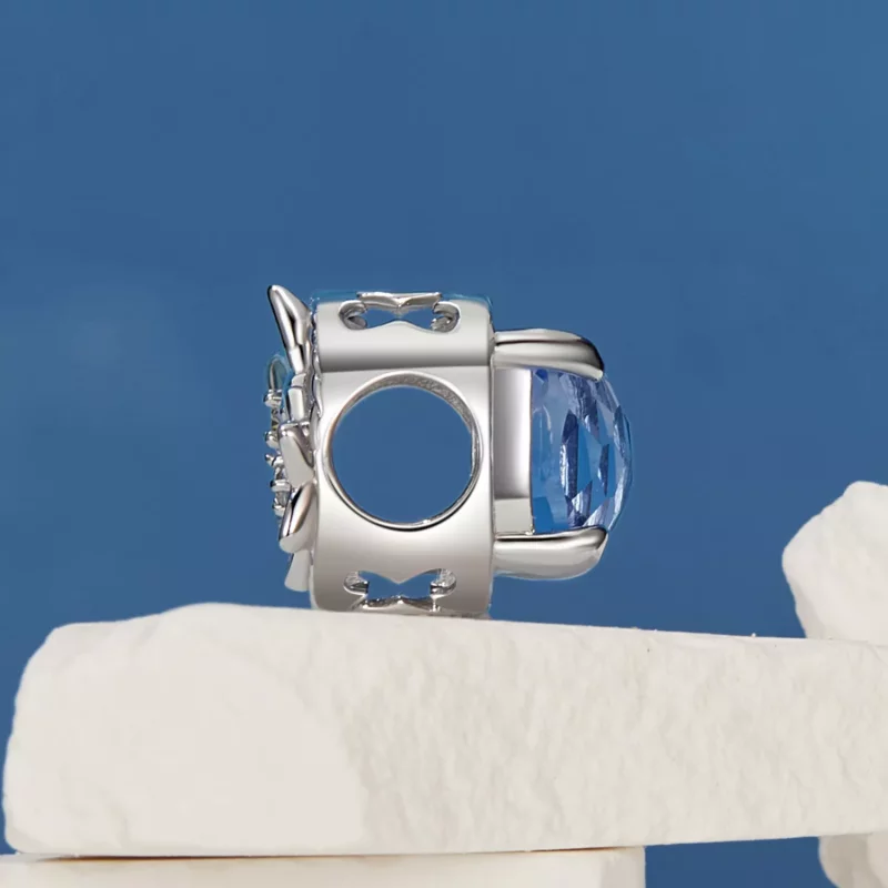 (afbeelding voor) PANDORA-stijl klein ridderspoor bloem charm - BSC1029 - Bekijken 9