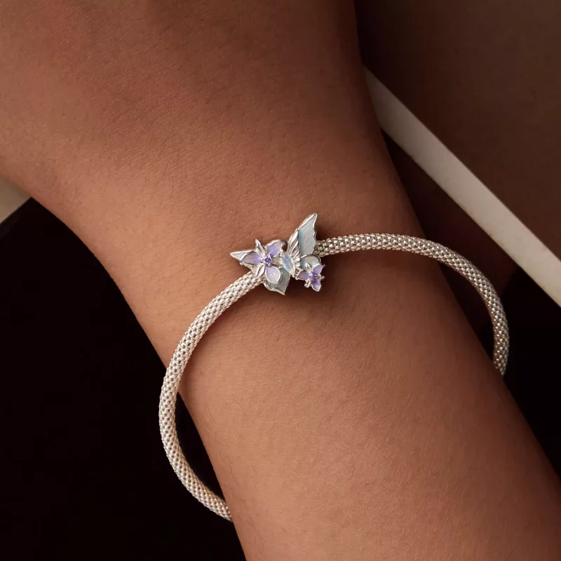 (afbeelding voor) PANDORA Stijl Vlinder Iris charm - BSC1030 - Bekijken 7