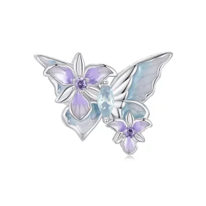 PANDORA Stijl Vlinder Iris charm - BSC1030 (afbeelding voor) PANDORA Stijl Vlinder Iris charm - BSC1030