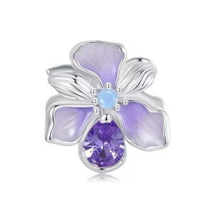 (afbeelding voor) PANDORA Stijl Romantische Iris charm - BSC1031